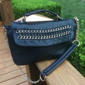 Black/Gold Crossbody